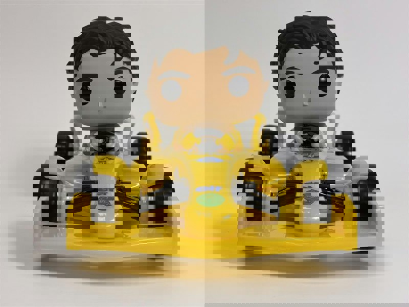 MCSlots Ayrton Senna and Lotus Car Formula 1 Funko Pop Rides 314