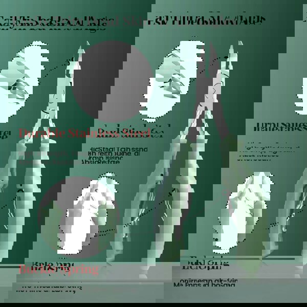 smartbies Manicure Set 35pcs Nail Clippers Pedicure Kit