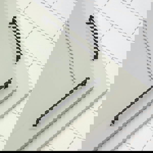 Handle & Home 160mm Matt Black Square D Handle