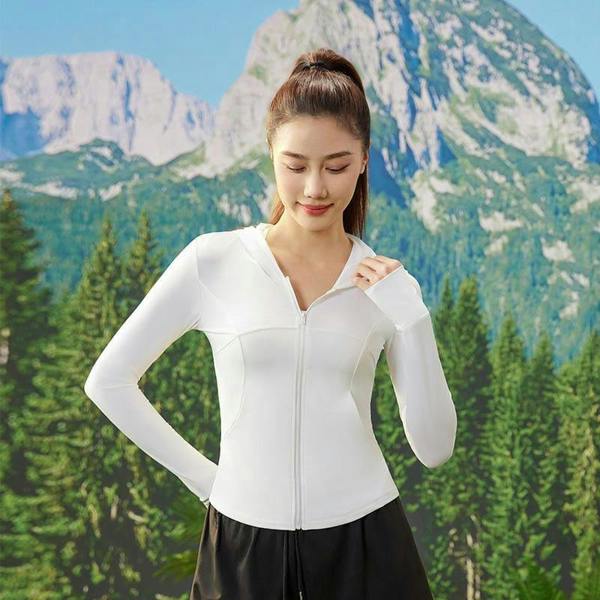 Anniou Zip Top UPF 50+ Hooded Jacket