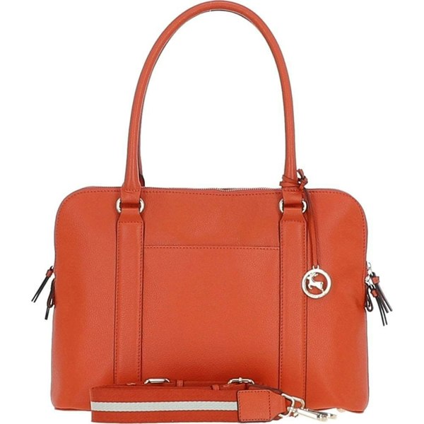 'Cuore di Cuoio' 3 Section Large Leather Handbag: X-39