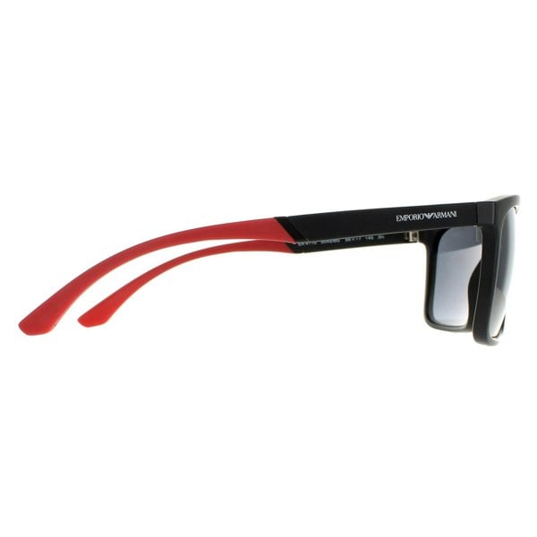 Emporio Armani Sunglasses EA4170 50426G Matte Black Light Grey Mirror