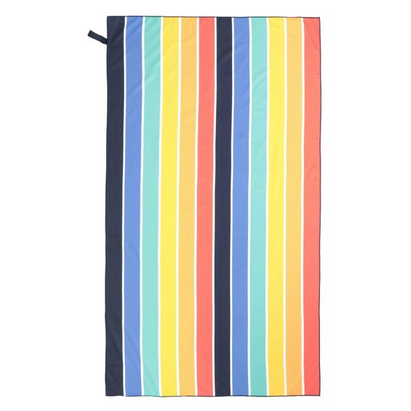 Mountain Warehouse Rainbow Microfibre Beach Towel - Multicoloured - 