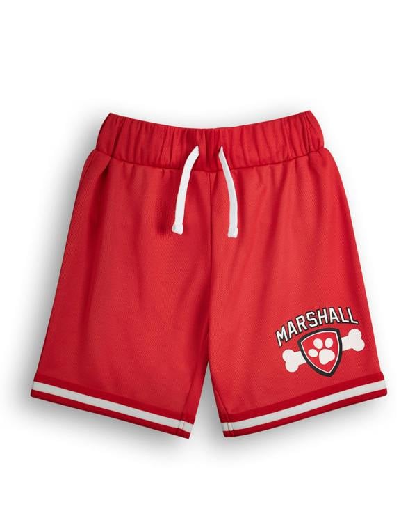 Paw Patrol Boys Red Marshall 2 Piece Basketball Set