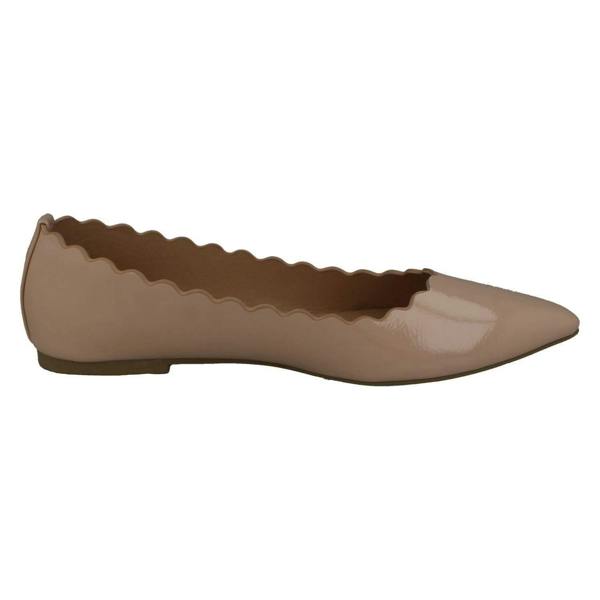 Spot On Ladies Spot On Flat Pointed Toe Ballerinas F80458