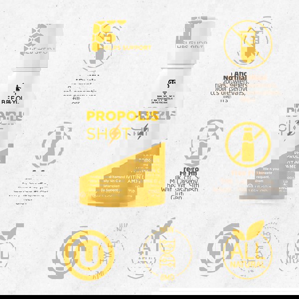 BEE&YOU Vitamin C Propolis Shot + Zinc x12