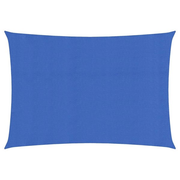 Berkfield Sunshade Sail 160 g/m�__ Blue 2.5x4.5 m HDPE
