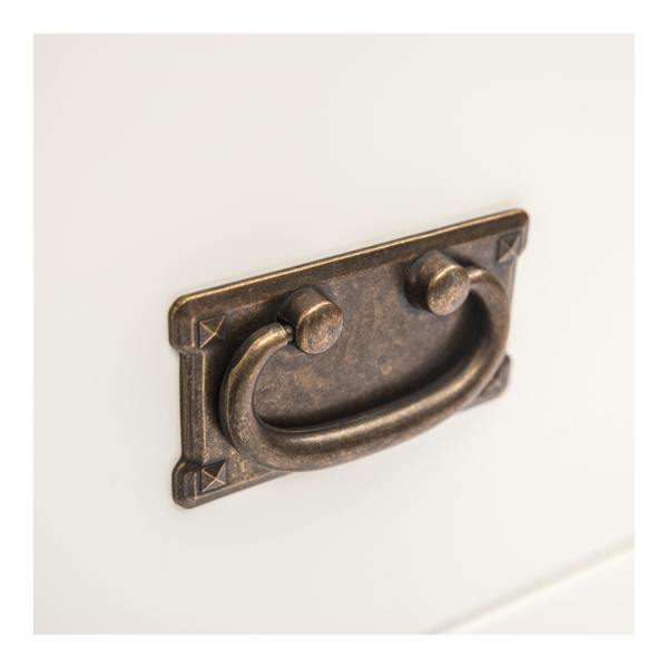 Cabinet Bits Cosenza 2 Drawer Bedside Table