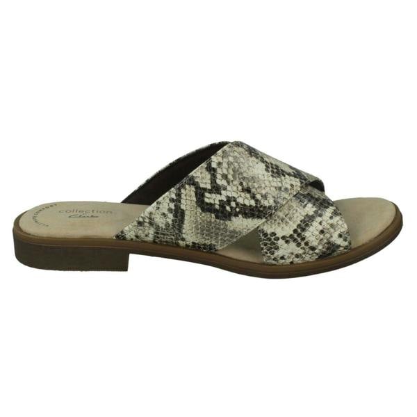 Clarks Ladies Clarks Slip On Summer Sandals Declan Ivy