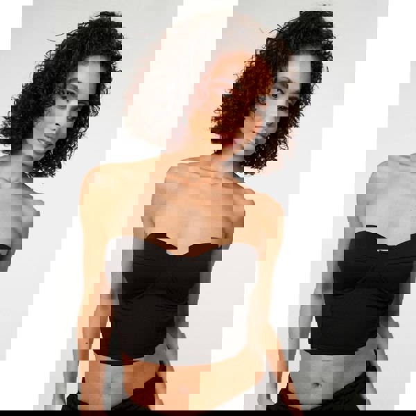 Pink Vanilla Bustier Jersey Zip Back