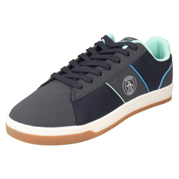 Penguin Mens Original Penguin Lace Up Trainers Wakeman Pen0600
