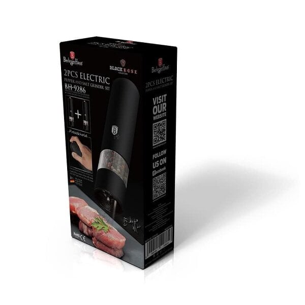 Berlinger Haus Salt & Pepper Mill Set Berlinger Haus BH/9286 Black Rose