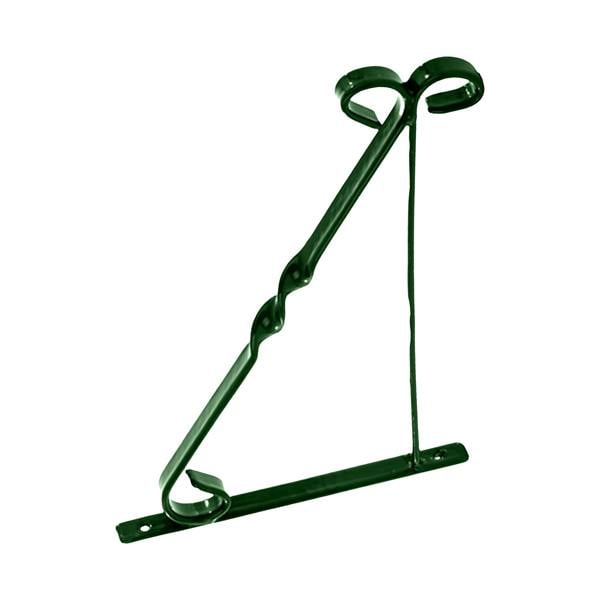 Leecroft Hanging Basket Brackets Green 12'' - One Colour - 