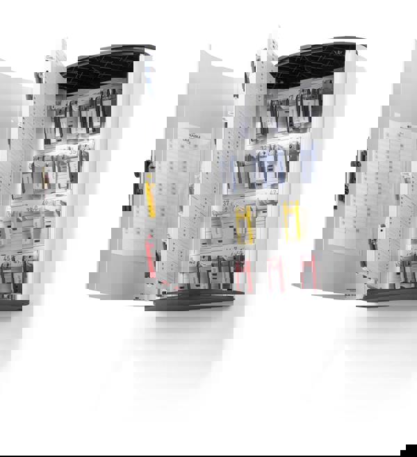 Durable Key Safe 48 Combination Lock Box | Holds 48 Keys | Includes 6 Key Clips