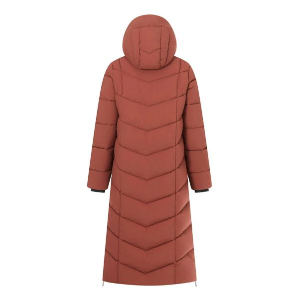 Regatta Womens/Ladies Eloria Long Length Padded Jacket - Dark Cherry