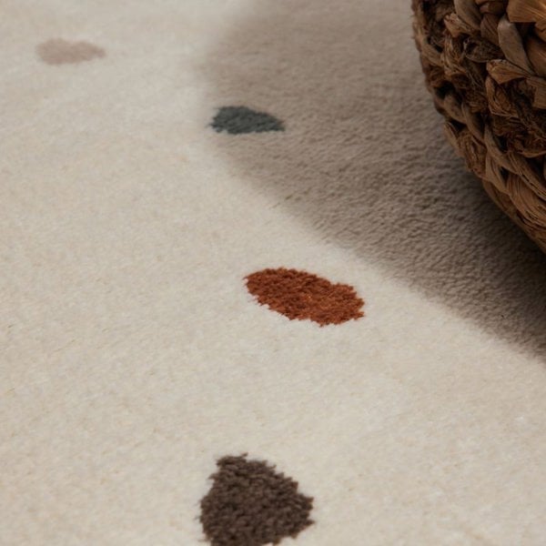 The Rugs Quality Kids Rug Funny Dots - Soft Comfortable Play