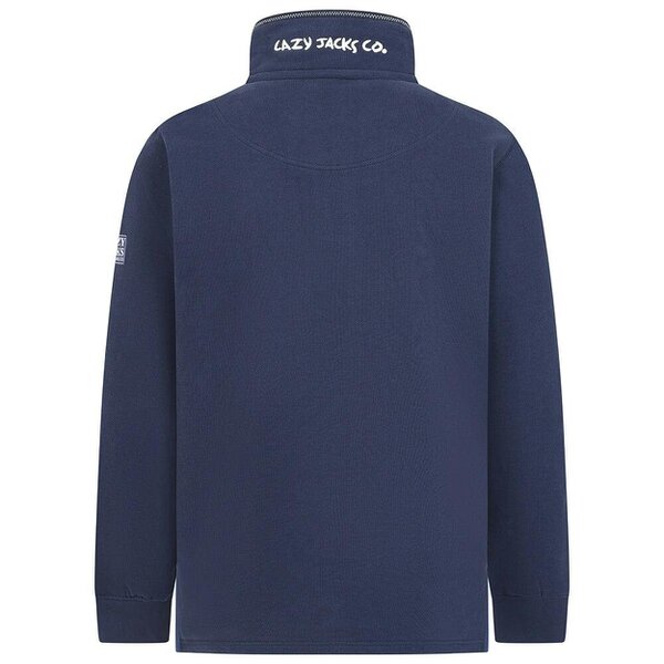 Lazy Jacks LJ40 - Quarter Zip Sweatshirt - Marine