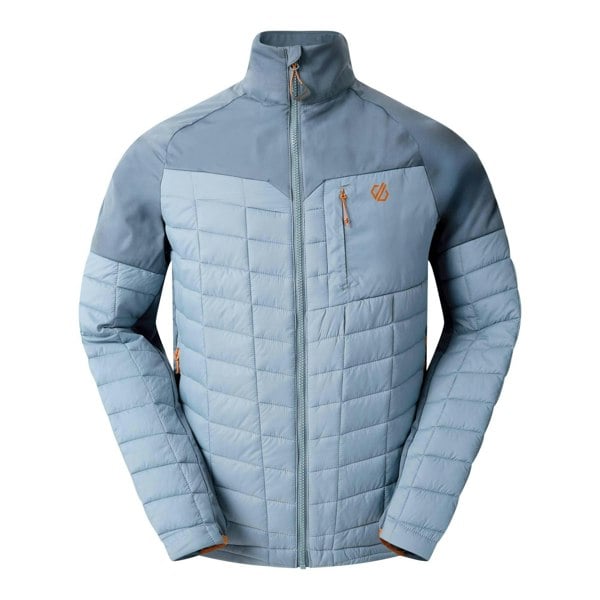Dare 2B Mens Mountaineer II Quilted Hybrid Jacket - Stormy Weather/Lead Grey