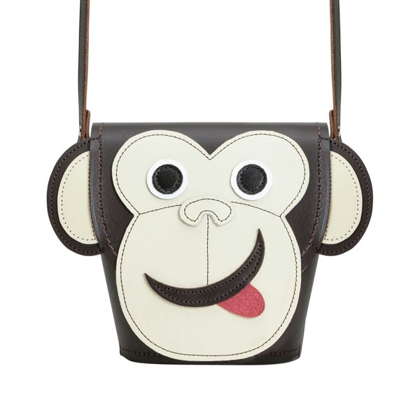 Mikey Monkey Leather Bag - Novelty Bag - Zatchels