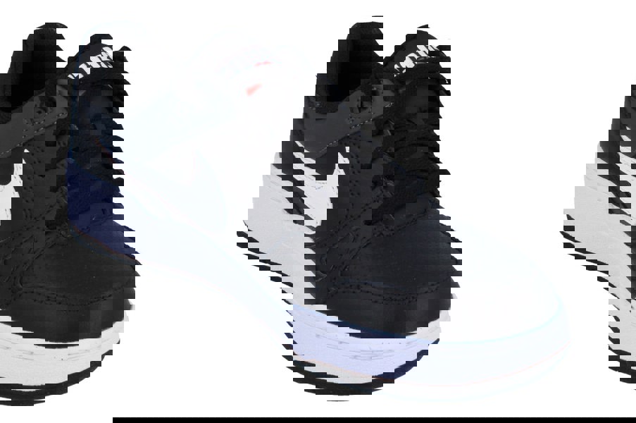 Nike Full Force Lo Mens Trainers Fb1362 001 - Black White Anthracite Sail 001 - Photo 3