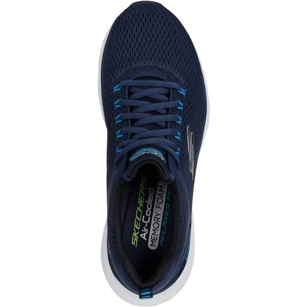 Skechers Relaxed Fit Edgeride Contention Polyester Men's Navy/Blue Trainers