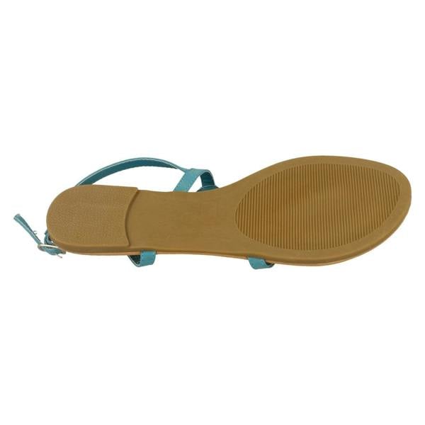 Spot On Ladies Spot On Open Toe Glitter Swirl Sandals