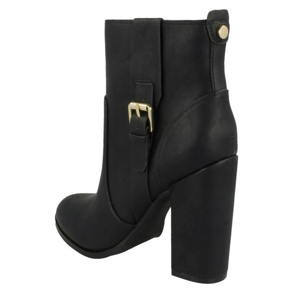 Anne Michelle Ladies Anne Michelle Block Heel Ankle Boots