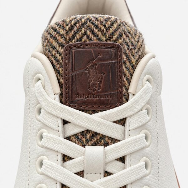 Polo Ralph Lauren HRT CRT III Smart Trainers   in  White