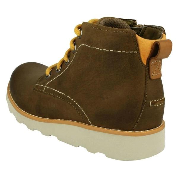 Clarks Boys Clarks Lace Up Detailed Boots Crown Hike K