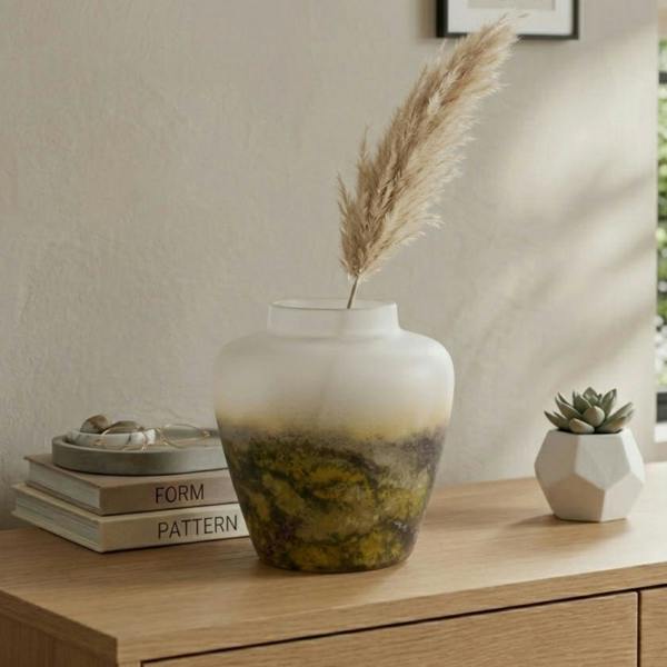Garden Greatness Relica Decorative Wide Rimmed Vase