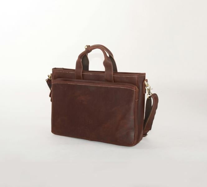 Touribag Genuine Leather Urban Business Laptop Bag