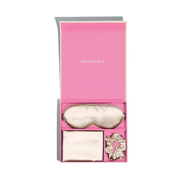 Silver Cloud Beauty Silver Cloud Caramel Satin Gift Set with Silver Ions