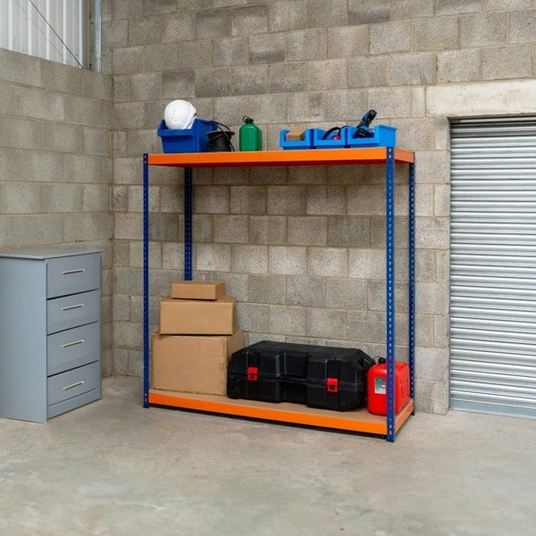 Monster Racking S-Rax 2 Shelf Racking - 180cm x 180cm x 60cm