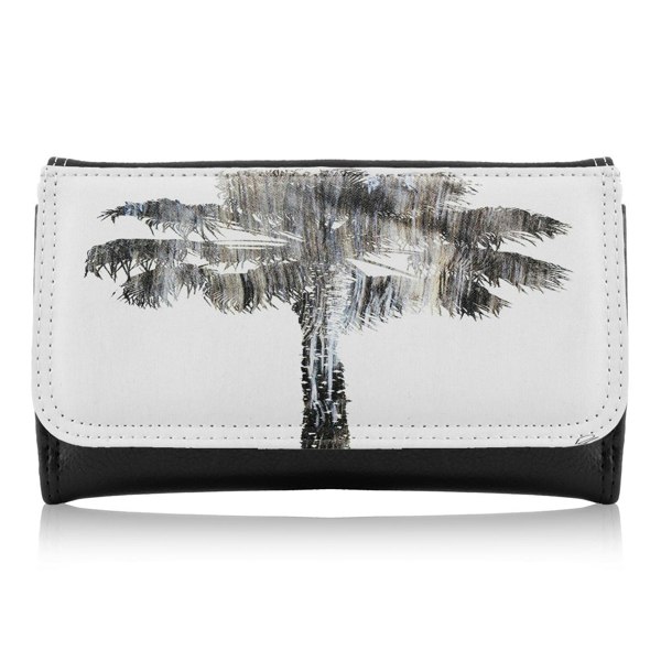 Benjamin Tate Design Tall Palm Maxi Purse