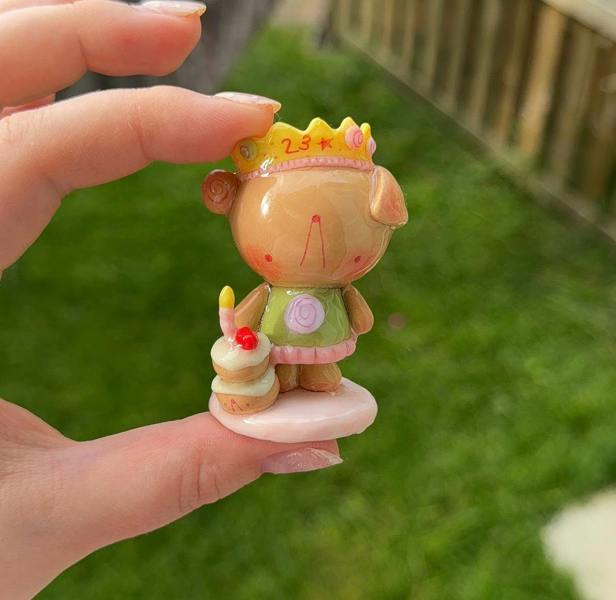 Lovedbymimii Whimsical Birthday Bear