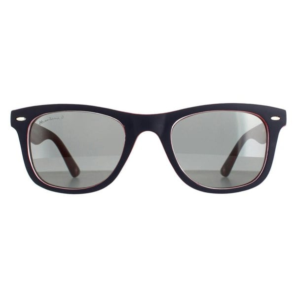 Montana Sunglasses MP41 J Blue Red Rubbertouch Grey Polarized