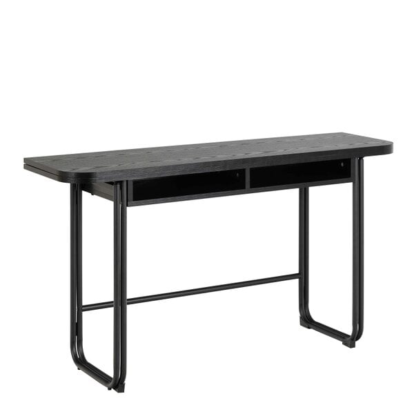 Wyld Haus Tinglev 4 Seater Black Folding Dining Table