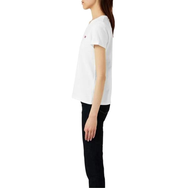 Levis Womens/Ladies Batwing Logo T-Shirt - White - 