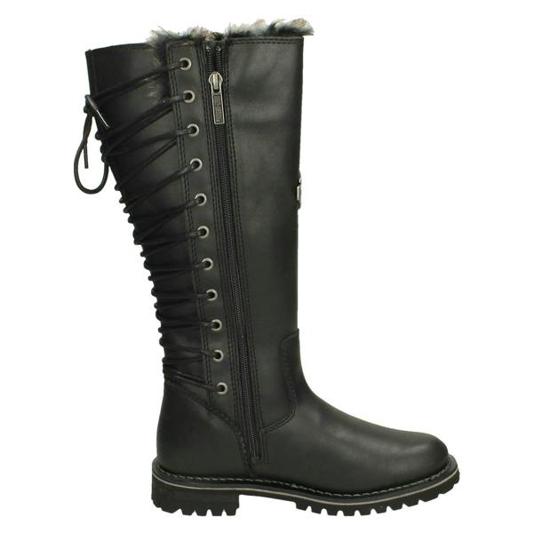 Harley Davidson Ladies Harley Davidson Lace Up Back Detailed Boots Dorland