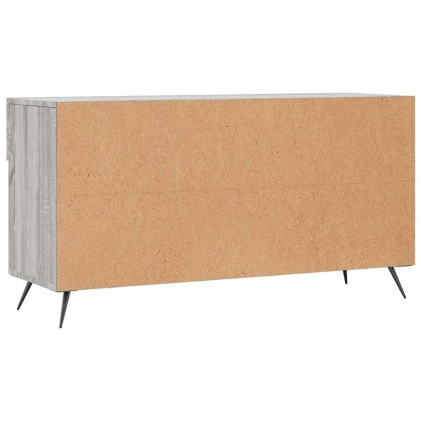 Berkfield Shoe Bench Grey Sonoma 102x35x55 cm Engineered Wood