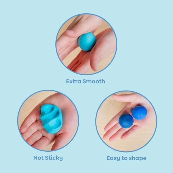 Tiger Tribe Super Clay - Ocean (Blues) Refill