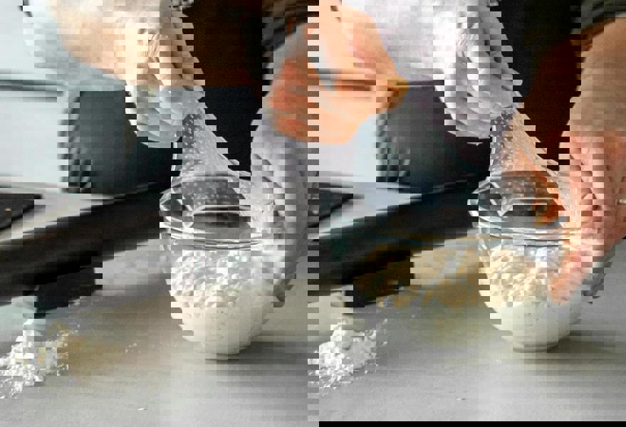 MasterClass Set of 4 Silicone Stretch Lids - Reusable Eco-Friendly Cling Film Alternatives