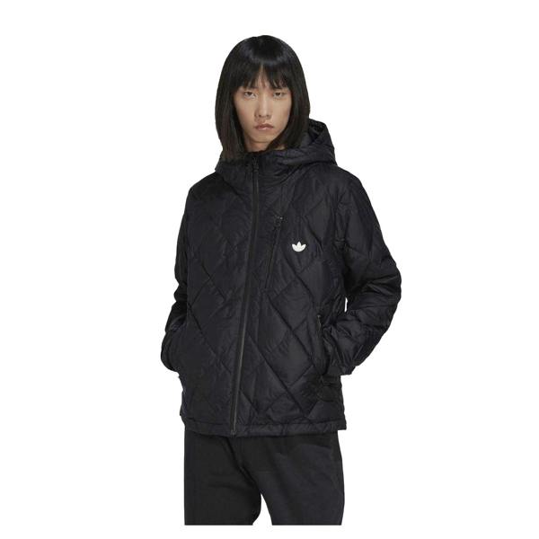 Adidas Unisex Adult Regular Hooded Jacket - Black - 
