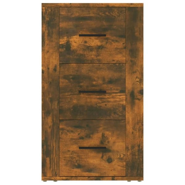 Berkfield Sideboard Smoked Oak 40x33x70 cm Engineered Wood