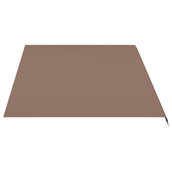 Berkfield Replacement Fabric for Awning Brown 5x3 m