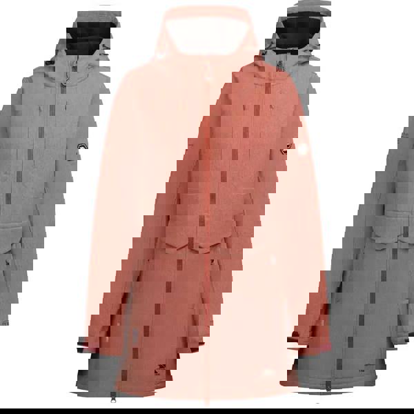 Trespass Womens/Ladies Aylmer Soft Shell Jacket - Burnt Sienna Marl - 