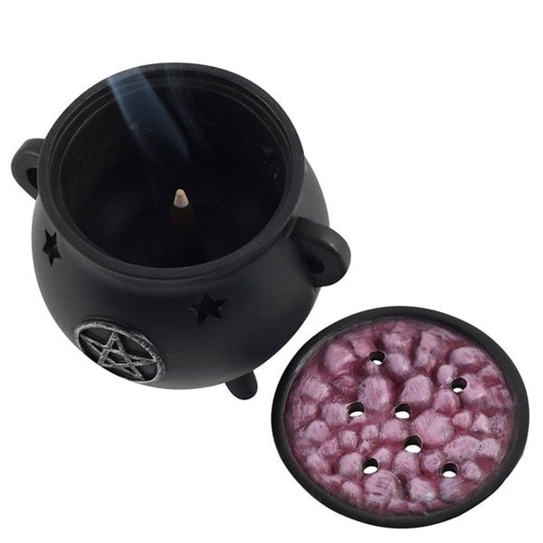 Serano Pentagram Cauldron Incense Cone Holder
