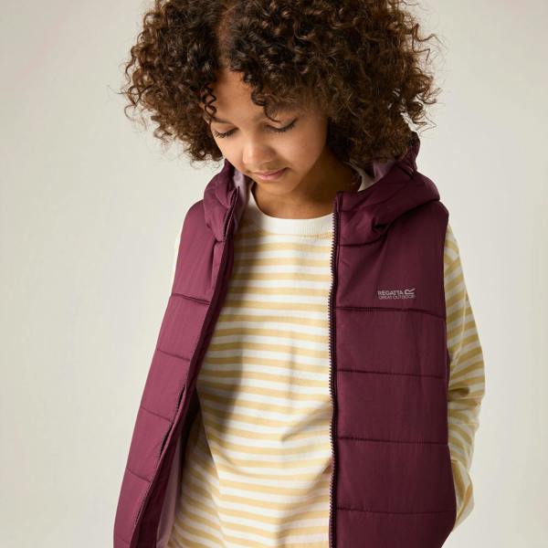 Regatta Childrens/Kids Lofthouse Body Warmer - Fig/Powder Lilac - 