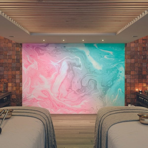 Origin Murals Flowing Marble - Pink