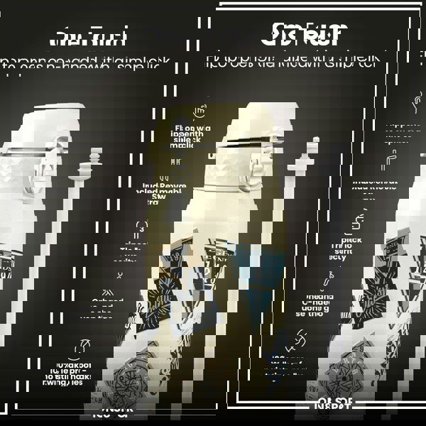 ION8 MotoGP x ION8 Insulated Steel Water Bottle, MotoGP Classic Legends, 750ml (24oz)